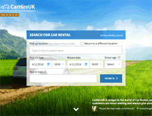 Tablet Screenshot of car-hire-uk.com